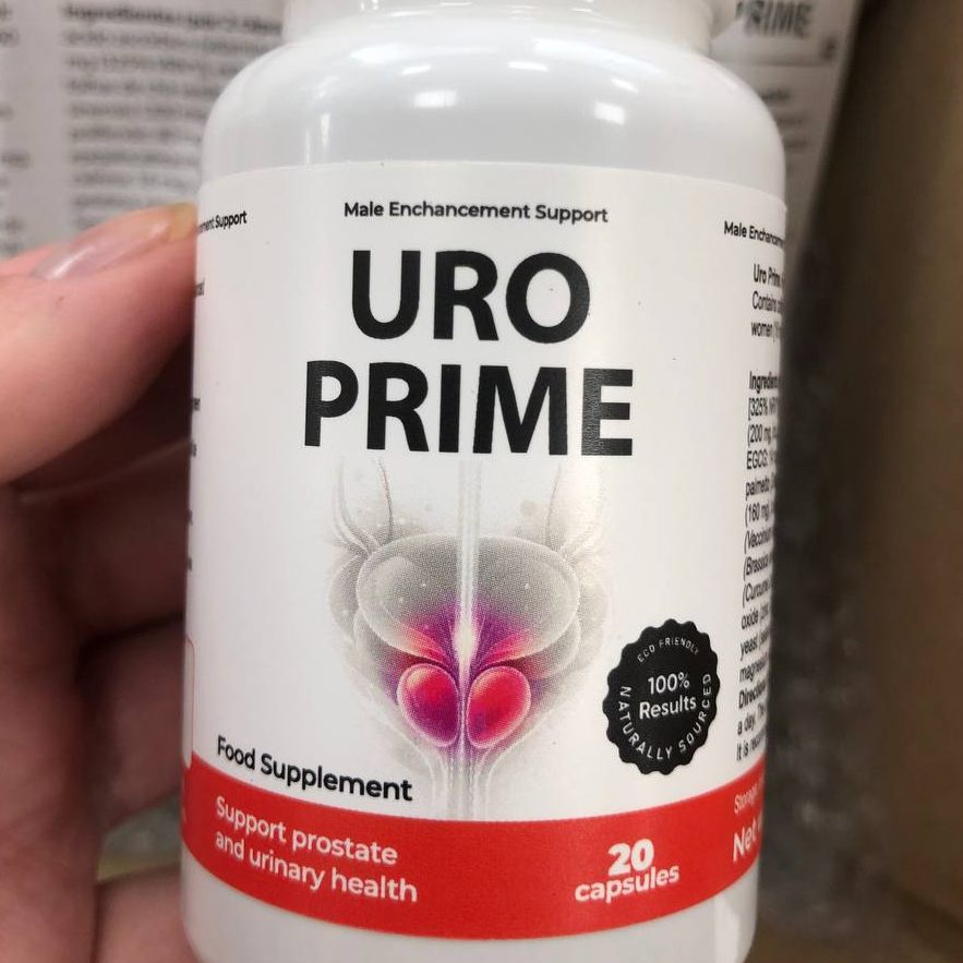 UroPrime kapsuly na prostatu – fľaštička s 20 kapsulami